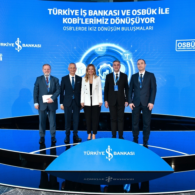 İş Bankası ve OSBÜK ile İkiz Dönüşüm Buluşmaları İzmir'de