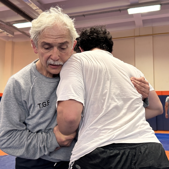 Dünya 3.'sü 55 yaşındaki veteran güreşçi, gözünü altın madalyaya dikti