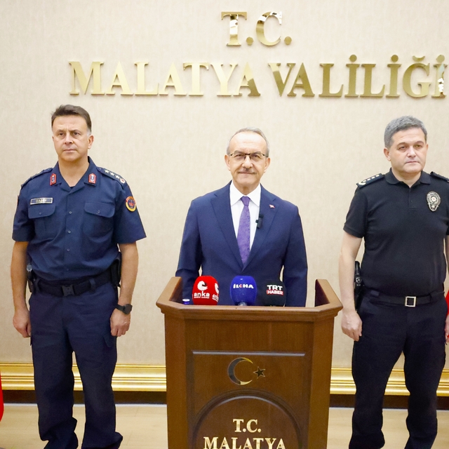 Malatya'da asayiş olayları geçen yıla oranla yüzde 14 azaldı