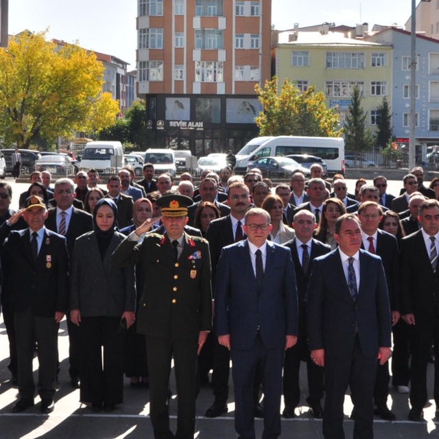 Atatürk'ün Kars'a gelişinin 101'inci yıl dönümü kutlandı