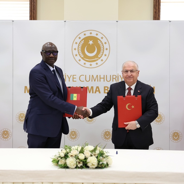 Milli Savunma Bakanı Güler, Senegalli mevkidaşı Diop ile görüştü