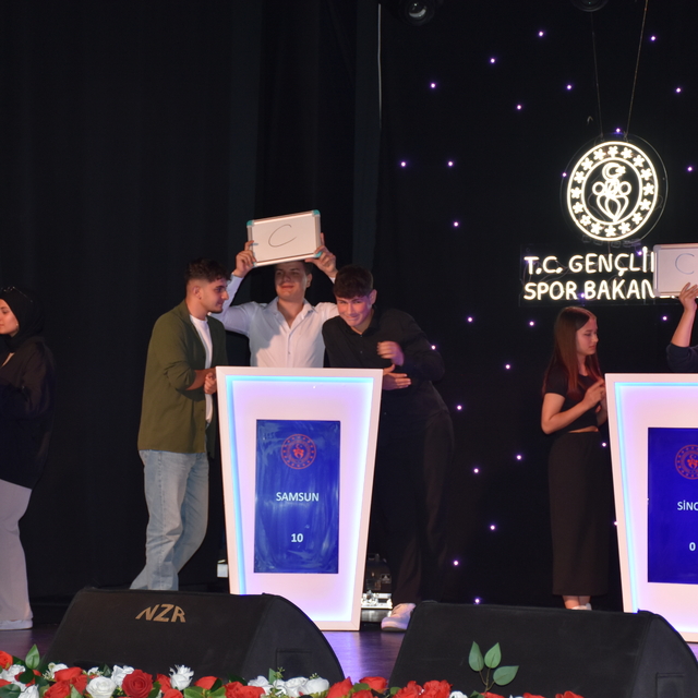 Trabzon'da "Gençler Arası Kültür Sanat Yarışmaları Karadeniz Bölge Finali"...