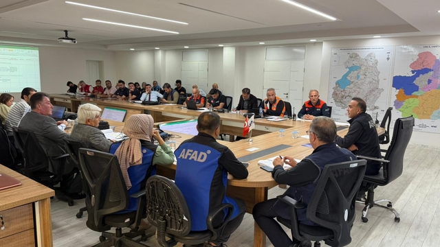 Van'da masa başı tatbikatı yapıldı