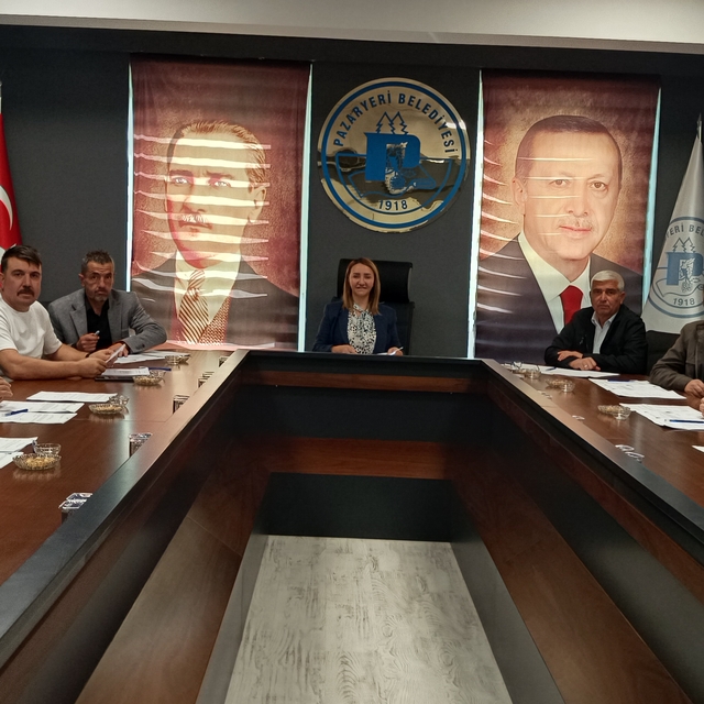 Pazaryeri Belediyesi Ekim Ayı Meclis Toplantısı yapıldı