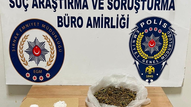 Şırnak'ta aracında uyuşturucu bulunan sürücü gözaltına alındı