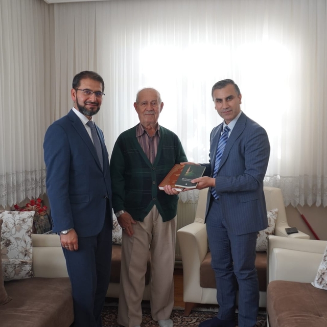 Emekli din görevlilerine vefa ziyareti