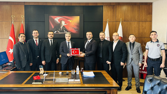 Gaziantep Cumhuriyet Başsavcısı Karataş, Büro Memur-Sen yöneticilerini kabul etti