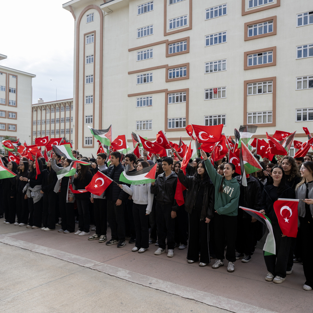 Okullarda "Filistin farkındalık etkinlikleri" düzenlendi