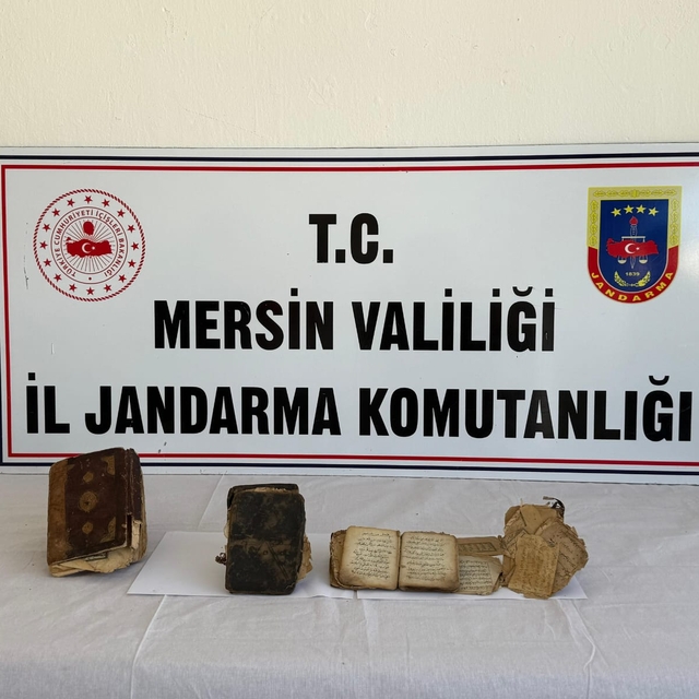 Mersin'de tarihi eser kaçakçılığı operasyonunda 1 şüpheli yakalandı