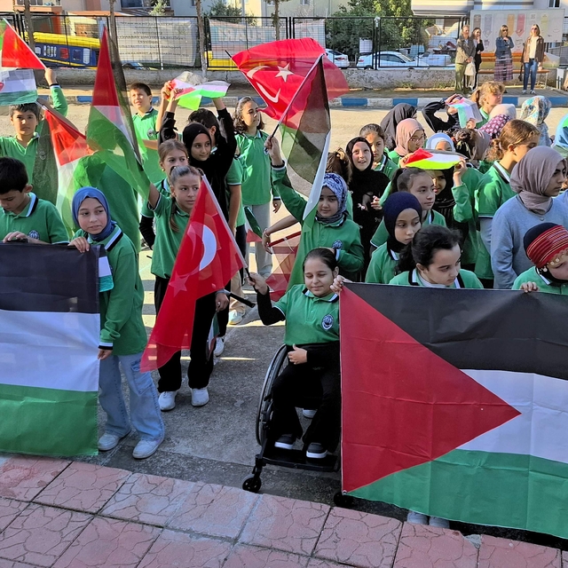 Sinop'ta "Filistin ve Gazze" temalı farkındalık etkinliği düzenlendi