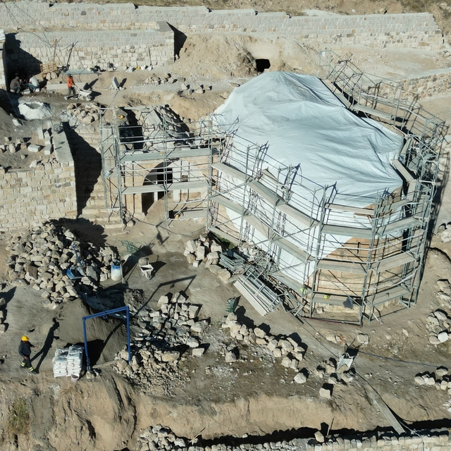 Kayseri'de Aziz George Kilisesi turizme kazandırılıyor