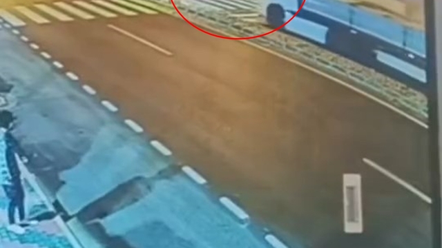 Batman'da 1 kişinin öldüğü TIR kazası kamerada