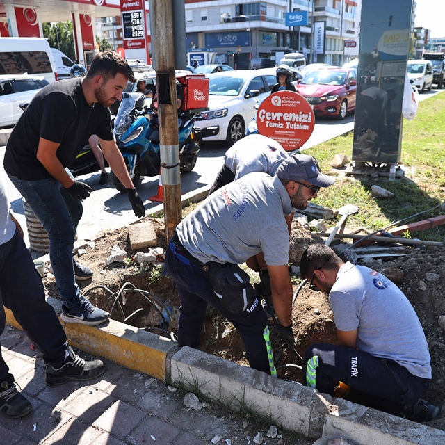 Antalya'da sinyalizasyon sistemleri yenileniyor