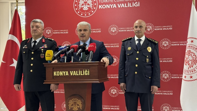 Konya'da "Genişletilmiş Asayiş ve Güvenlik Toplantısı" yapıldı