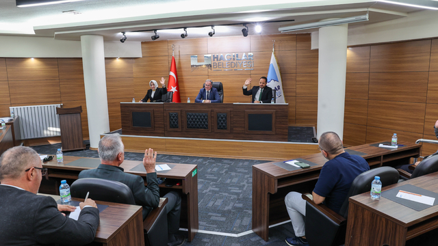 Hacılar Belediyesinin ekim ayı meclis toplantısı yapıldı