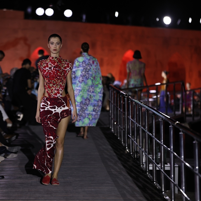 Gaziantep'te Doku Kumaş Tasarım Yarışması'nın finali gerçekleştirildi