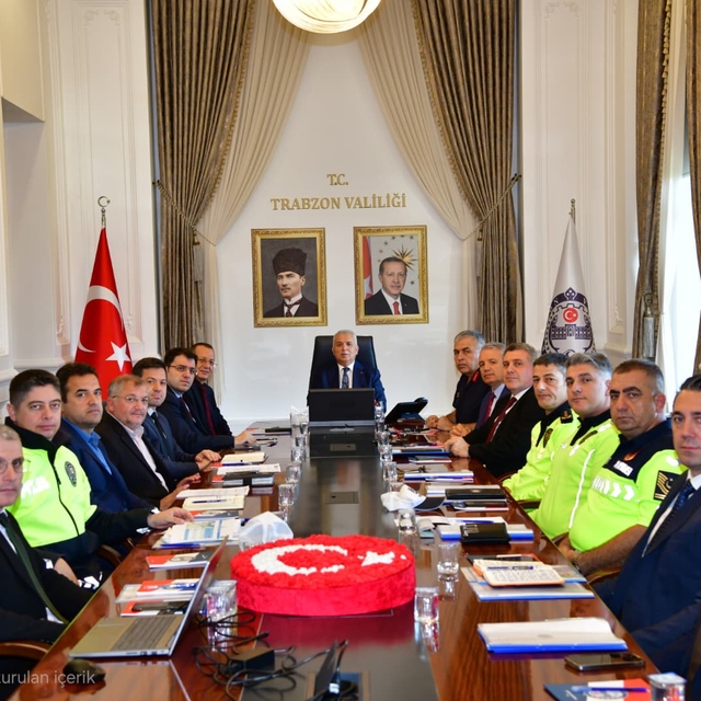 Trabzon'da Karayolları Trafik Güvenliği Stratejisi ve Eylem Planı Koordinas...
