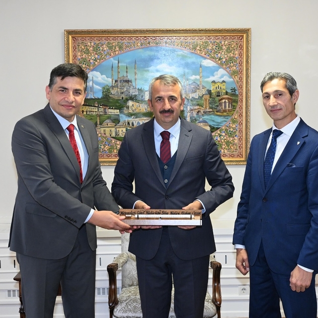 Meteoroloji Bölge Müdürü Çelebi'den Edirne Valisi Sezer'e ziyaret