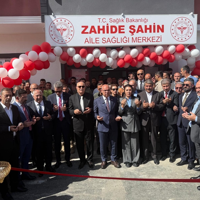 Patnos'ta Zahide Şahin Aile Sağlığı Merkezi törenle hizmete açıldı