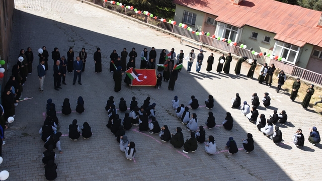 Bitlis'teki okullarda "Filistin farkındalık etkinlikleri" düzenlendi