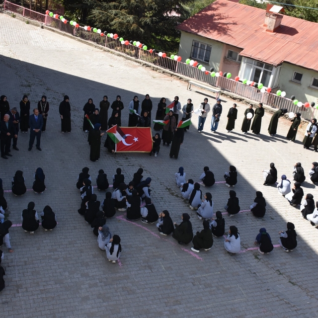 Bitlis'teki okullarda "Filistin farkındalık etkinlikleri" düzenlendi