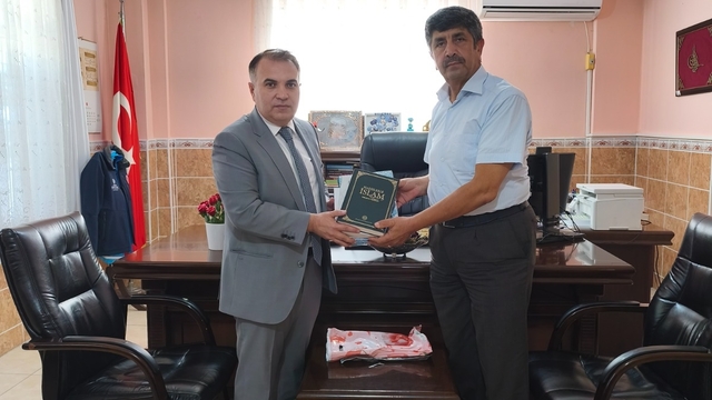 Anamur Kaymakamı Duru'dan İlçe Müftülüğüne ziyaret