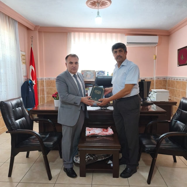 Anamur Kaymakamı Duru'dan İlçe Müftülüğüne ziyaret