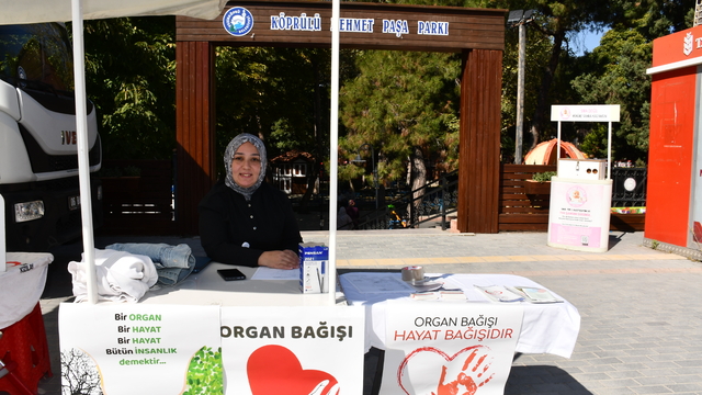 Vezirköprü'de organ bağışı kampanyası düzenlendi