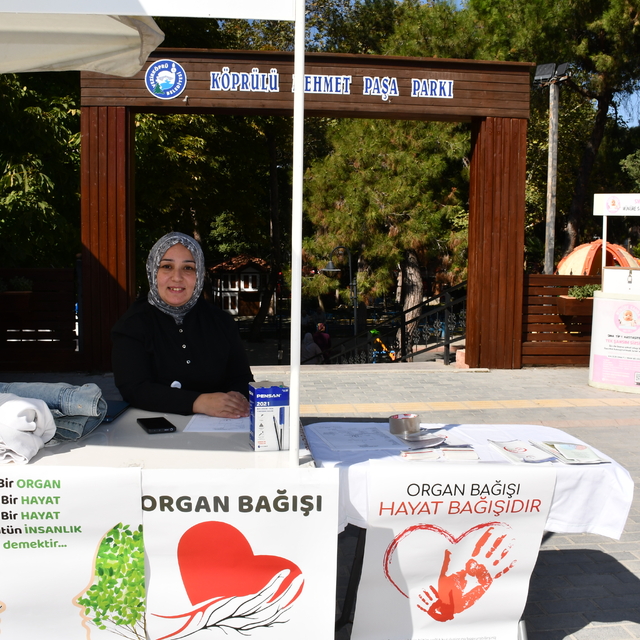 Vezirköprü'de organ bağışı kampanyası düzenlendi