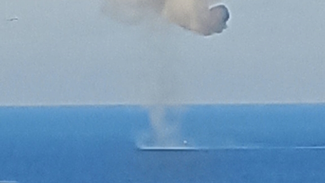 Trabzon açıklarında bulunan insansız deniz aracı, kontrollü olarak imha edildi