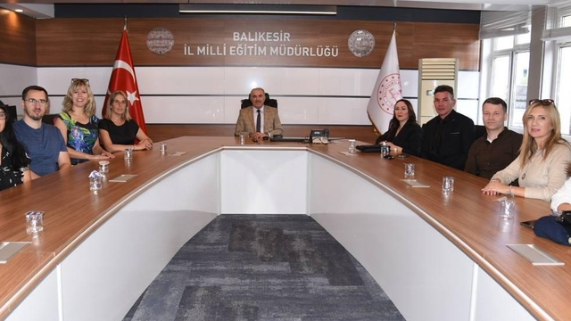 Polonya, İtalya ve Portekiz'den eğitimciler Balıkesir'de