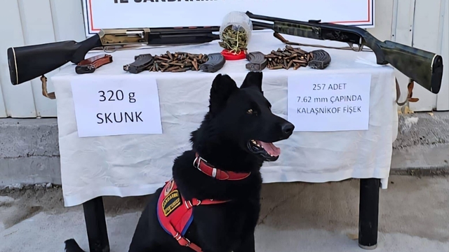 Muş'ta uyuşturucu ve mühimmat ele geçirildi