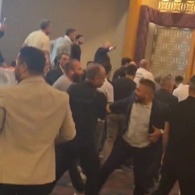 TÜRSAB Muratpaşa BTK seçiminde kavga çıktı; o anlar kamerada