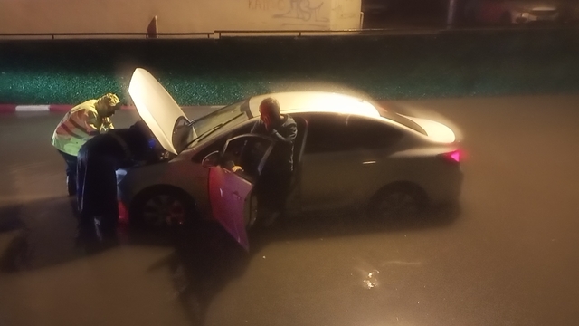 Aydın'da sağanak nedeniyle bazı yollar suyla doldu (3)