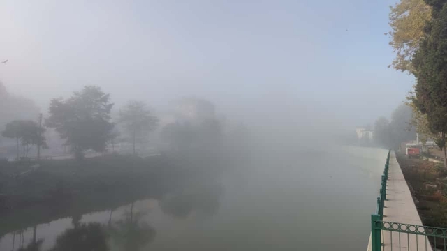 Terme'de sis etkili oldu