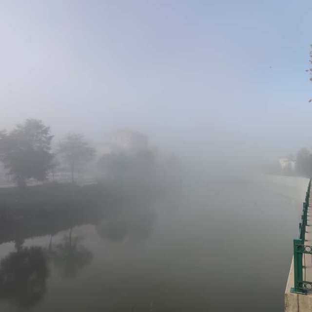 Terme'de sis etkili oldu