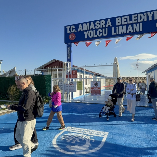 Amasra'ya kruvaziyer ile 108 bin 998 Rus turist geldi