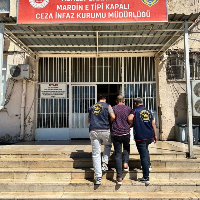 Mardin'de firari hükümlü yakalandı
