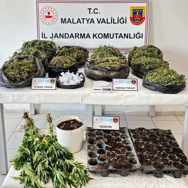 Malatya'da uyuşturucu operasyonu; 5 tutuklama