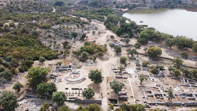 Kaunos Antik Kenti'ndeki kazılarda kilise bulundu