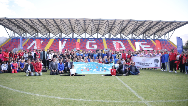 Niğde'de "Amatör Spor Haftası" kutlandı
