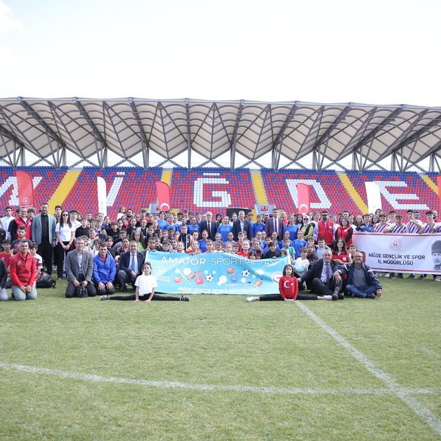 Niğde'de "Amatör Spor Haftası" kutlandı