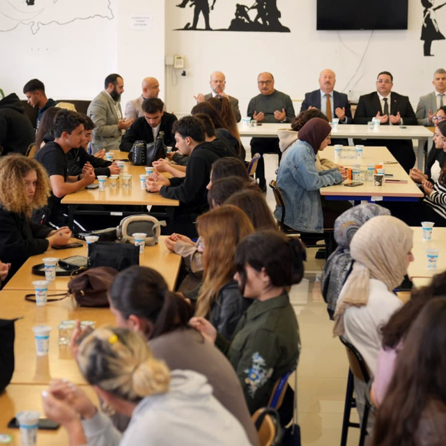 Kazada yaşamını yitiren üniversiteli Abdullah Buğra, okulunda anıldı