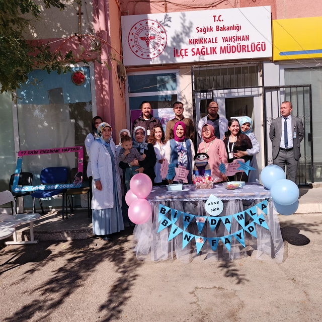 Yahşihan'da Emzirme Haftası etkinlikleri