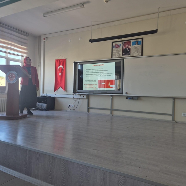 Yahşihan'da öğrencilere sağlıklı beslenme eğitimi verildi