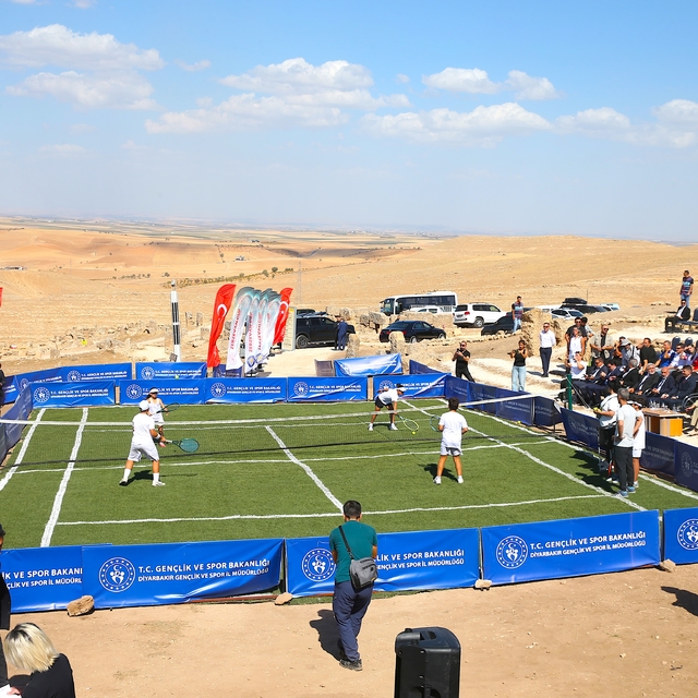 Diyarbakır'da "Zerzevan Cup 2025 Tenis Turnuvası"nın lansmanı yapıldı