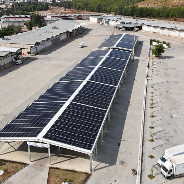 Muğla'da, güneş enerjisi santraliyle tasarruf sağlanıyor
