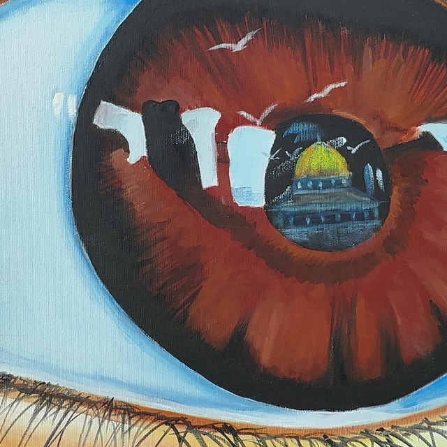 Van'da "Gazze" temalı resim sergisi açıldı