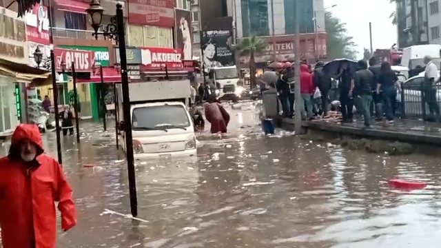Zonguldak'ta dolu etkili oldu (2)