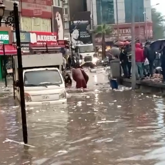 Zonguldak'ta dolu etkili oldu (2)